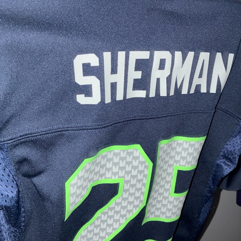 Richard Sherman football jersey